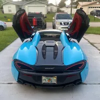 Ravoony Plus Glossy Crystal Blue Sky Car Vinyl Wrap review 1