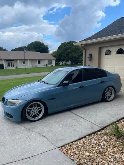 Ravoony Plus PET Gloss China Blue Car Vinyl Wrap review Lebmo Shop 01