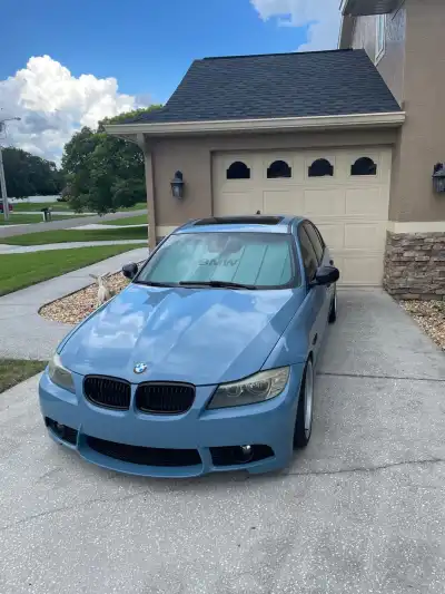 Ravoony Plus PET Gloss China Blue Car Vinyl Wrap review Lebmo Shop 02