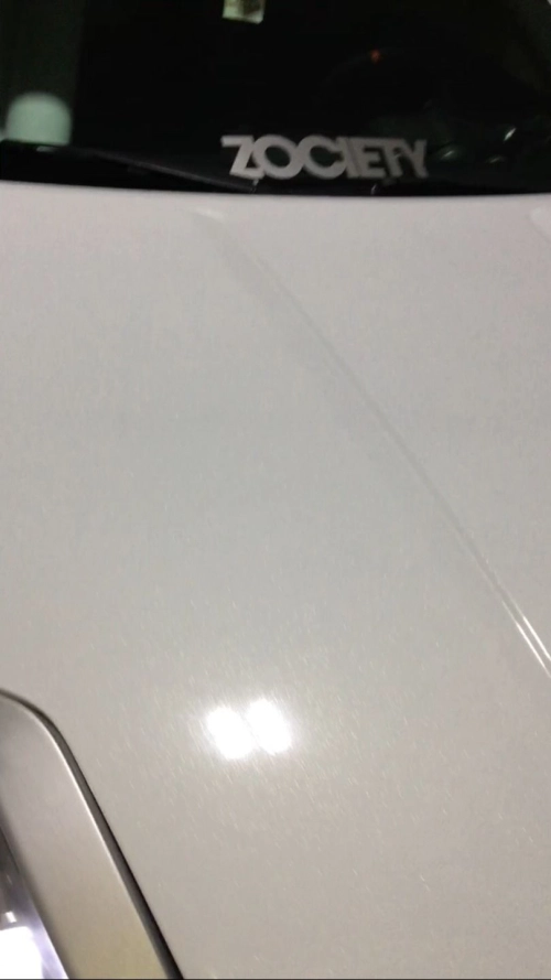 Ravoony Plus PET Sparkle White Car Vinyl Wrap review 