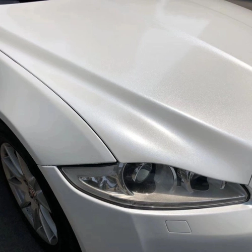 Ravoony Plus PET Sparkle White Car Vinyl Wrap review 