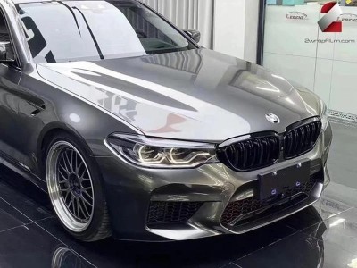 Ravoony Plus Gloss Gunmetal Grey Vinyl Wrap review Malik Baker