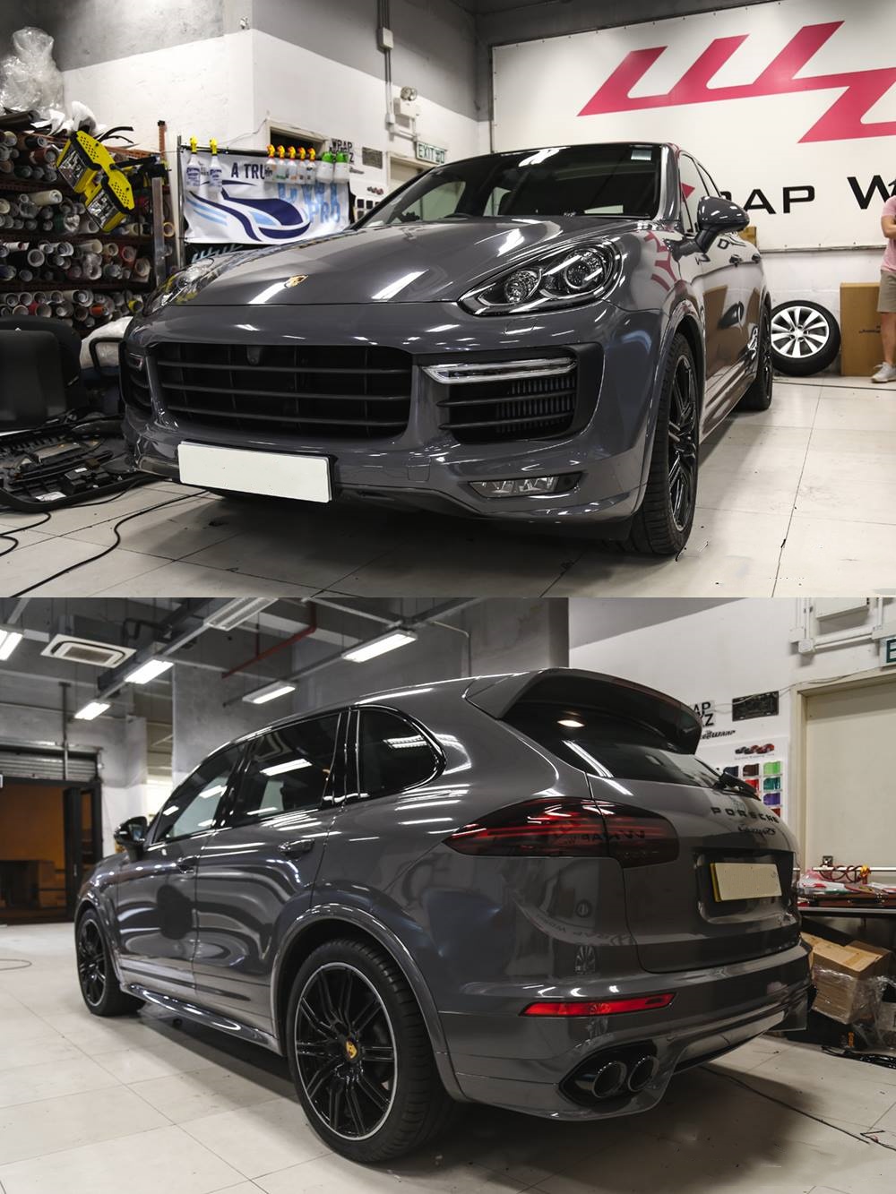Ravoony Plus Gloss Nardo Grey Wrap review Brandon Moore