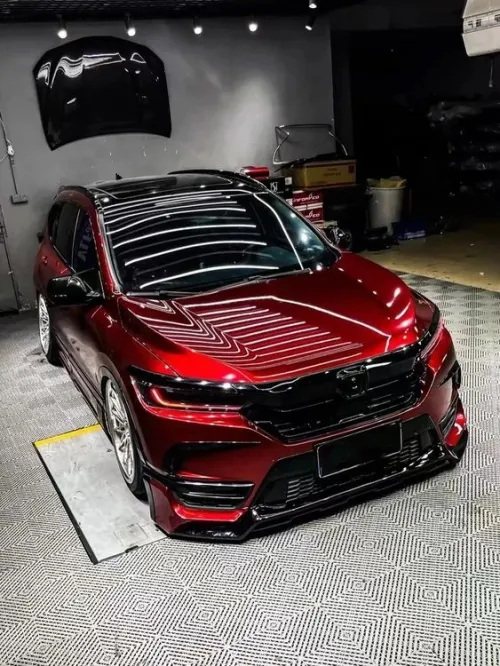 Ravoony Plus Liquid Metallic Dragon Blood Red Vinyl Car Wrap review 