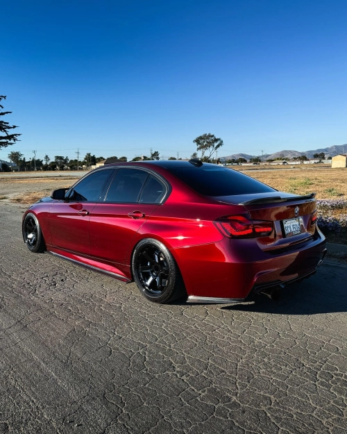 Ravoony Plus PET Liquid Metallic Dragon Blood Red Vinyl Car Wrap review 