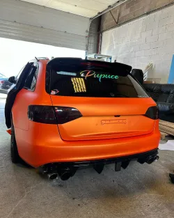 Ravoony Plus Ultimate Flat Orange Car Vinyl Wrap review West Coast 05