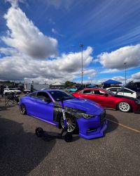 Ravoony Plus Glossy Explosion Purple Car Vinyl Wrap review 0