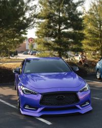 Ravoony Plus Glossy Explosion Purple Car Vinyl Wrap review 0
