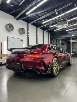 Ravoony Plus Liquid Metallic Dragon Blood Red Vinyl Car Wrap review Ian Craven-bailey 02