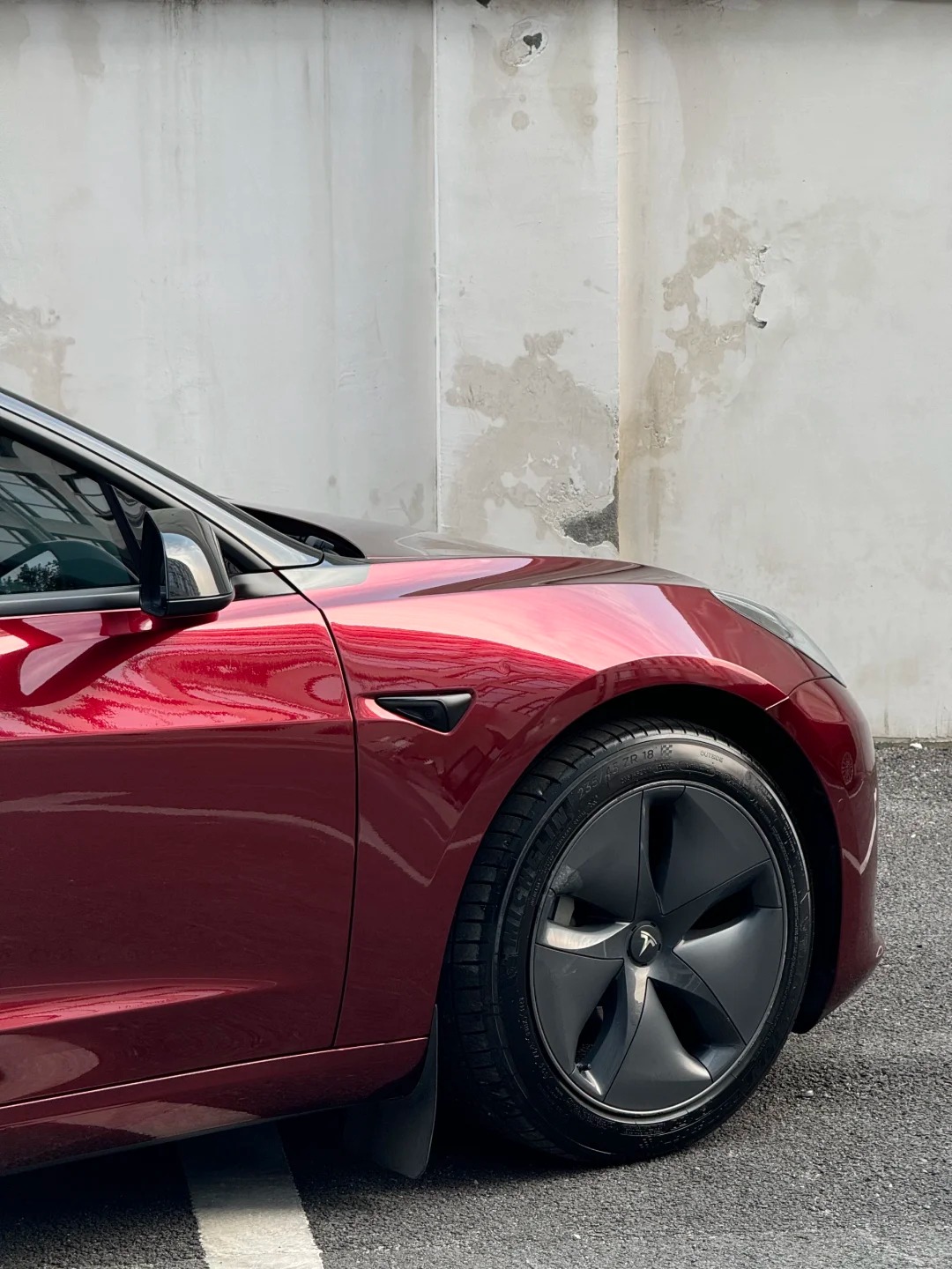 Ravoony Plus Liquid Metallic Dragon Blood Red Vinyl Car Wrap review Chad Captain 01