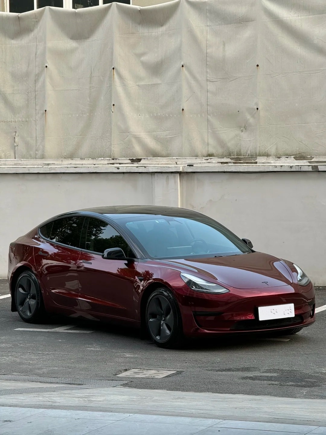 Ravoony Plus Liquid Metallic Dragon Blood Red Vinyl Car Wrap review Chad Captain 03