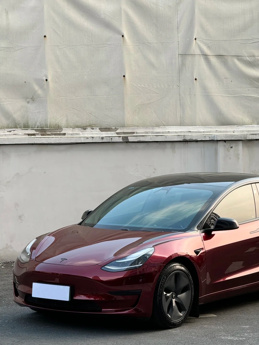 Ravoony Plus Liquid Metallic Dragon Blood Red Vinyl Car Wrap review Chad Captain 02