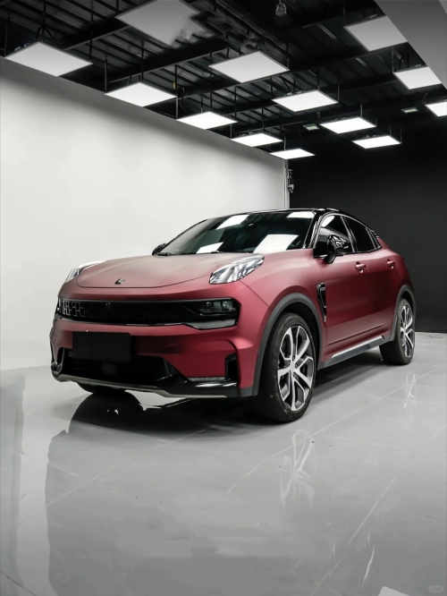 Ravoony Plus PET Matte Chrome Romanee Red Vinyl Car Wrap review 