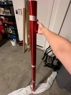 Ravoony Basic Gloss Metallic Vampire Red Car Wrap review Jessica Cumbie 01