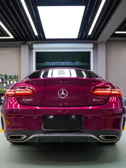 Ravoony Plus PET Gloss Glaze Pagoda Red Car Vinyl Wrap review Ian Craven-bailey 05