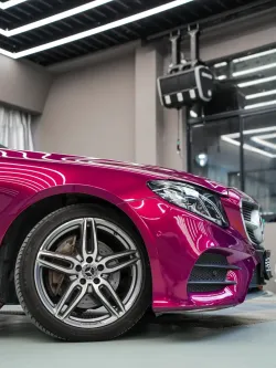 Ravoony Plus PET Gloss Glaze Pagoda Red Car Vinyl Wrap review Ian Craven-bailey 03