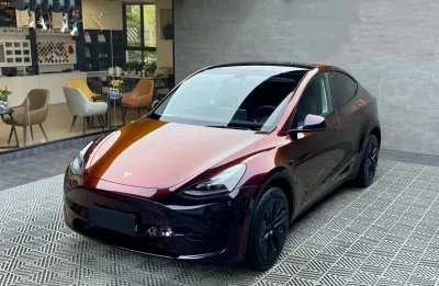 Ravoony Plus PET Gloss Color Shift Rainbow Drift Black Red Vinyl Wrap review virginia flores