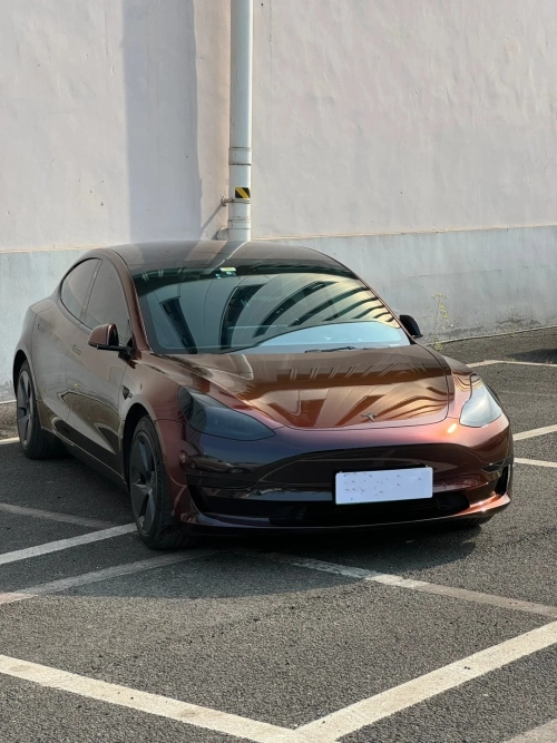 Ravoony Plus PET Gloss Color Shift Rainbow Drift Black Red Vinyl Wrap review 