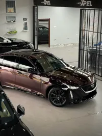 Ravoony Plus Glossy Diamond Black Red Vinyl Car Wrap review 0