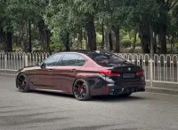 Ravoony Plus Glossy Diamond Black Red Vinyl Car Wrap review 1