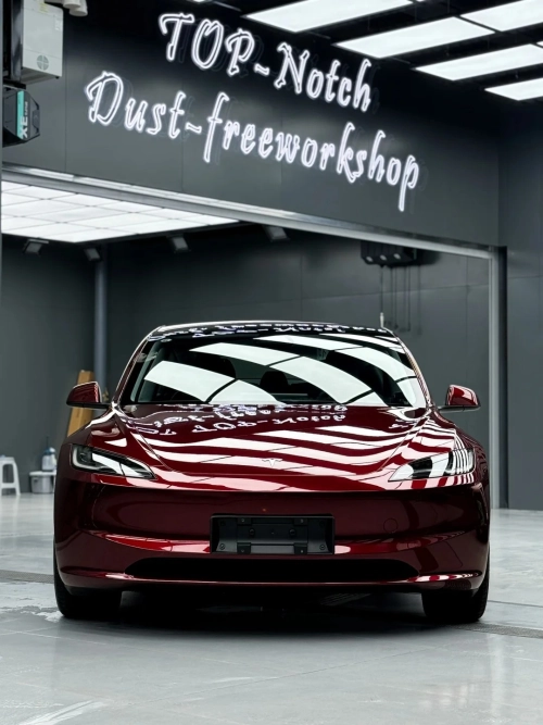 Ravoony Pro TPU Liquid Metallic Dragon Blood Red PPF Film review 