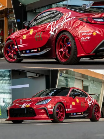 Ravoony Plus Glossy Crystal Ferrari Red Vinyl Car Wrap review brandon moore