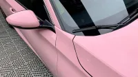 Ravoony Plus Gloss Crystal Peach Pink Car Vinyl Wrap review 2