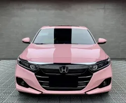 Ravoony Plus Gloss Crystal Peach Pink Car Vinyl Wrap review Aaron Harris 01