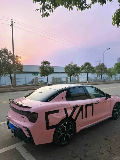 Ravoony Plus Gloss Crystal Peach Pink Car Vinyl Wrap review Rostyslav Lysenko