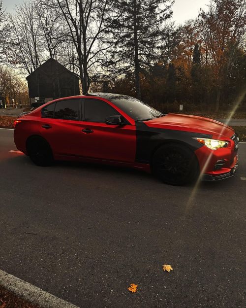 Ravoony Plus Gloss Metallic Vampire Red Vinyl Car Wrap review
