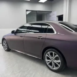   Ravoony Plus Ultra Matte Black Purple Car Vinyl Wrap review florian comite 03