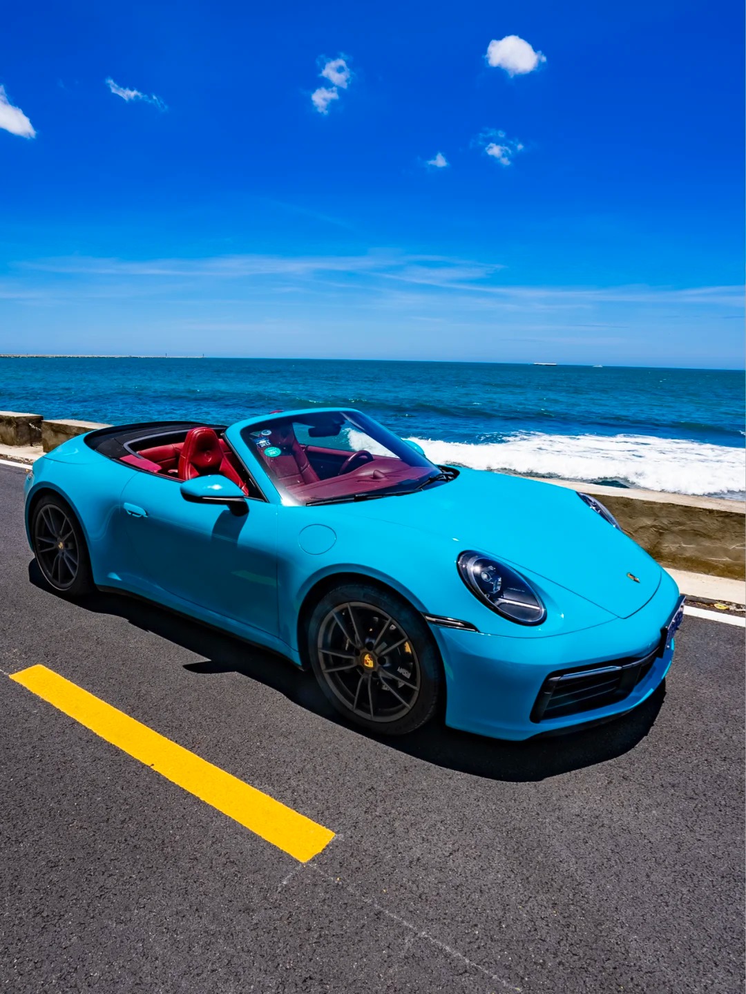 Ravoony Plus PET Glossy Miami Blue Vinyl Wrap review Ashlyn Weiss