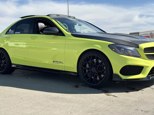 Ravoony Plus BMW Gloss Satin Neon Yellow Car Vinyl Wrap review 