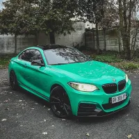 Ravoony Plus Glossy Porsche Light Green Car Wrap review 2