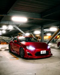 Ravoony Plus Gloss Metallic Vampire Red Vinyl Car Wrap review 3