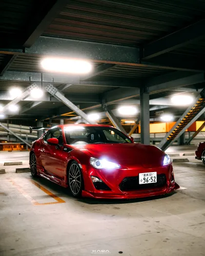 Ravoony Plus Gloss Metallic Vampire Red Vinyl Car Wrap review Thais Andako 03
