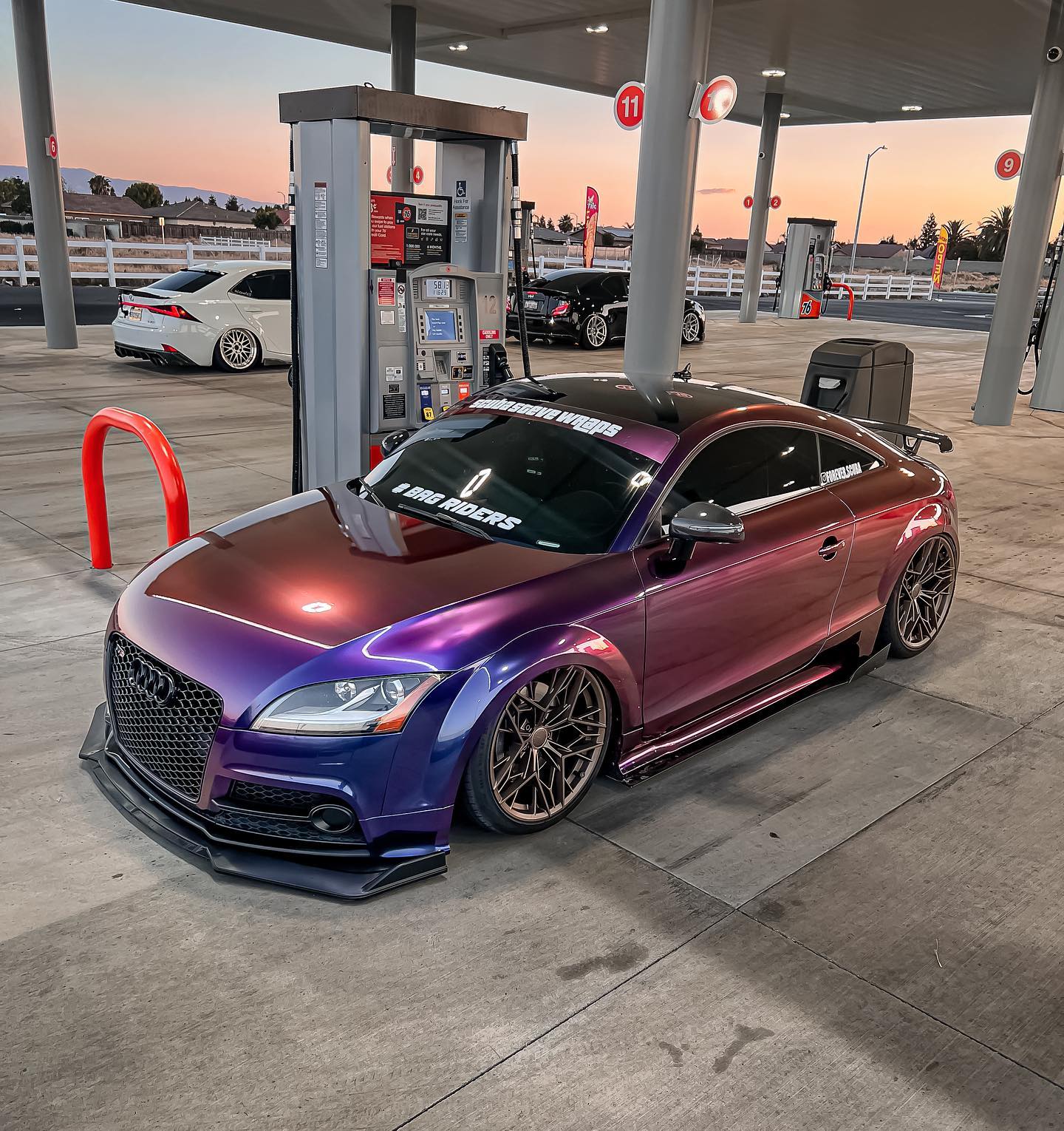 Ravoony Plus Gloss Flowing Phantom Purple Chameleon Wrap review Médéric LIPSMEIER