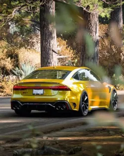  Ravoony Plus Glossy Metallic Yellow Car Wrap review Sam Merkley 02