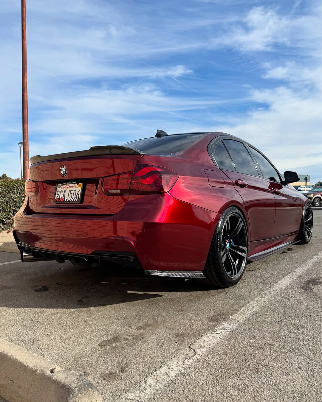 Ravoony Plus Liquid Metallic Dragon Blood Red Vinyl Car Wrap review Shana Shubin 01