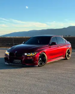 Ravoony Plus Liquid Metallic Dragon Blood Red Vinyl Car Wrap review Shana Shubin 03