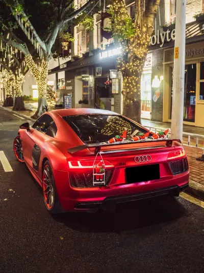Ravoony Plus Matte Ceramics Red Car Vinyl Wrap review Angel Torres 03