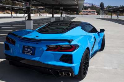 Ravoony Plus PET Glossy Crystal Blue Sky Car Vinyl Wrap review Tom Baily 01