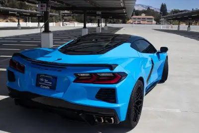 Ravoony Plus Glossy Crystal Blue Sky Car Vinyl Wrap review Tom Baily 01