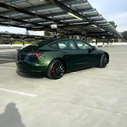 Ravoony Plus Gloss Paint Metal Midnight Green Car Wrap review Brian Johon 02