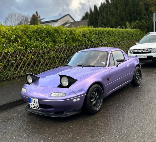 Ravoony Basic Gloss Liquid Metallic Viola Purple Car Wrap review 
