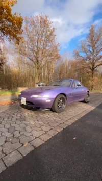Ravoony Basic Gloss Liquid Metallic Viola Purple Car Wrap review Jan Homberg 03