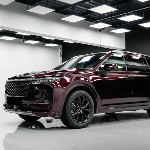 Ravoony Plus PET Gloss Black Rose Vinyl Wrap review 