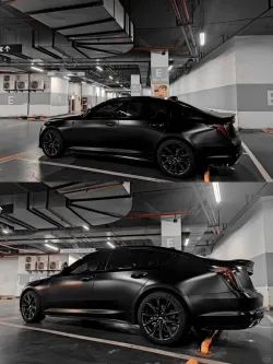 Ravoony Basic Satin Black Car Wrap review Josh Williams