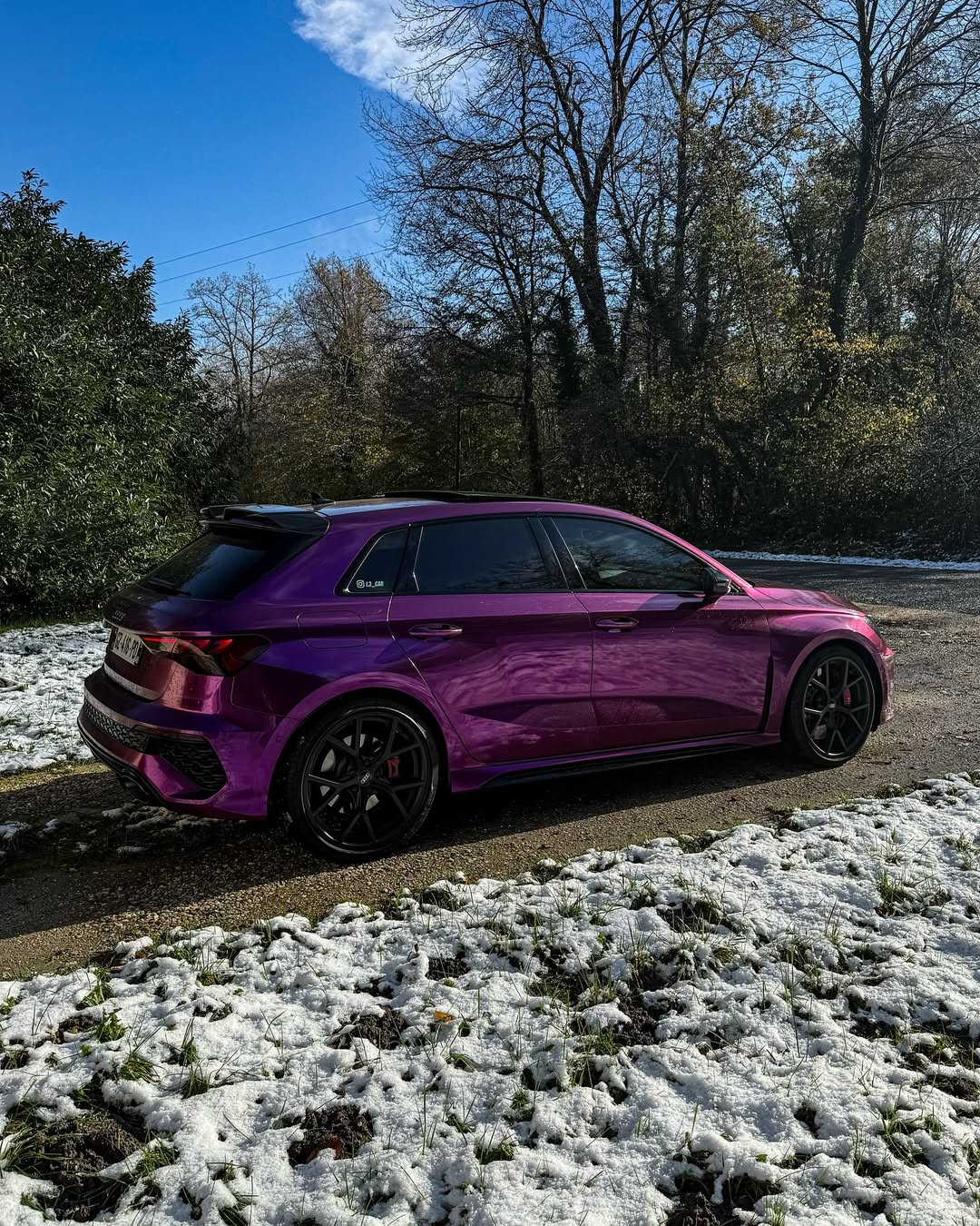   Ravoony Plus Ultra Gloss Metal Paint Grape Purple Vinyl Wrap review Alci da Silva 02