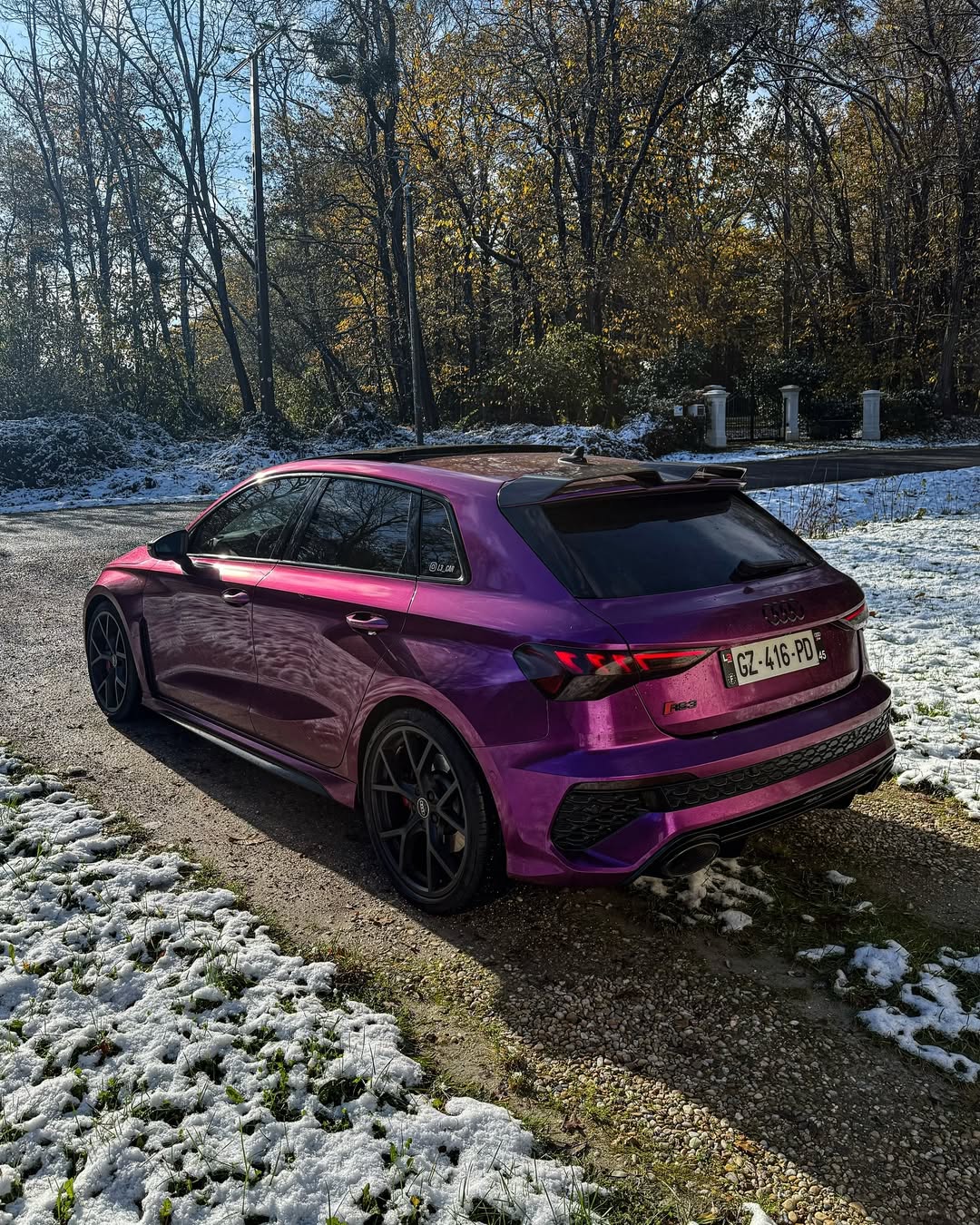   Ravoony Plus Ultra Gloss Metal Paint Grape Purple Vinyl Wrap review Alci da Silva 01